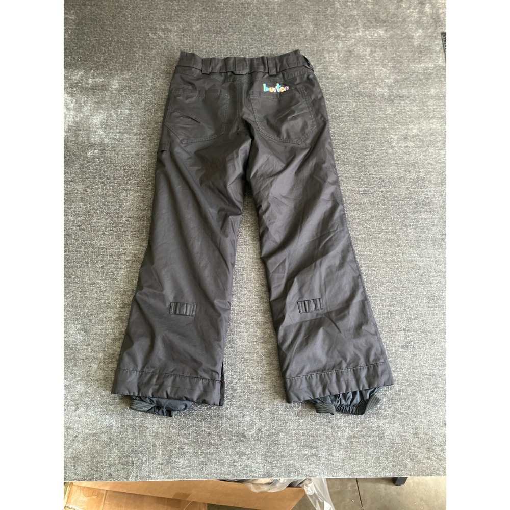 Burton‎ Dryride Snowboard Ski Pants Girls  Large 14/16 Black Lined Waterproof
